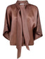 Bluse e camicie Donna Alberta Ferretti - Camicia Tripla Organza - Rosa
