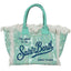 Borse a mano Donna Mc2 Saint Barth - Vanity Cachemire Vibe 55 - Turchese