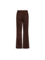 Pantaloni Donna D'EXTERIOR - Eco Daino Pant Zampa - Marrone