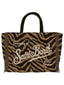 Borse a mano Donna Mc2 Saint Barth - Colette Felt Zebra 18 Emb - Multicolore