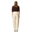 Pantaloni Donna Pinko - Panino Pantalone Similpelle - Beige