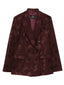Giacche Donna Etro - Women's Fitted Double Brested Jacket - Bordeaux