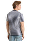 T-shirt Uomo Michael Kors - Sleek Int Crew Stripe - Blu
