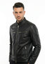 Giacche Uomo Emanuele Curci - Giacca In Pelle - Nero-Antropos Boutique