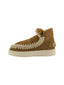 Stivali Donna Mou - New Eskimo Sneaker Suede Lettr - Cognac