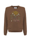 Maglioni Uomo Mc2 Saint Barth - Heron Round Neck Sweater - Beige