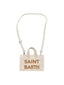 Borse a tracolla Donna Mc2 Saint Barth - Phone Bag Teddy Logo 10 Emb - Avorio