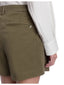 Pantaloncini Donna Dondup - Shorts Loose Lori In Gabardina - Verde militare