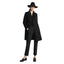 Cappotti Donna Fay - Cappotto Doppio Petto + Gancio - Nero