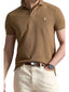 Polo Uomo Ralph Lauren - Sskccmslm1 Short Sleeve Knit - Marrone