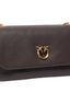 Borse a tracolla Donna Pinko - Click Soft Horizontal Chain - Marrone