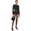 Pantaloncini Donna Elisabetta Franchi - Short Tricot - Nero