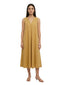 Vestiti casual Donna Maria Bellentani - Abito S/M Con Contropiega Asimmetrica - Ocra