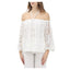 Bluse Donna Pinko - Notorius Blusa Sangallo - Bianco