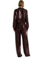 Bluse e camicie Donna Alberta Ferretti - Camicia Paillettes Su Jersey - Marrone