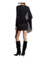 Vestiti casual Donna Michael Kors - Fringe Ls Mini Dress - Nero