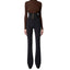 Pantaloni Donna Elisabetta Franchi - Pantalone - Nero