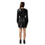 Vestiti casual Donna Pinko - Sfumato Abito Similpelle Soft - Nero