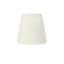 Gonne casual Donna Pinko - Flan Gonna Tweed Fantasia - Bianco