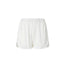 Pantaloncini Donna Pinko - Stai Con Me Shorts Lino - Bianco