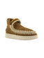 Stivali Donna Mou - New Eskimo Sneaker Suede Lettr - Cognac