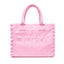Borse a mano Donna Pinko - Beach Shopping Canvas Riciclato - Rosa