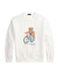 Felpe senza cappuccio Uomo Ralph Lauren - Polo Bear Fleece Sweatshirt - Bianco