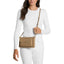 Borse a tracolla Donna Michael Kors - Md Pckt Conv Xbody - Beige