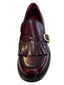 Mocassini Donna Lorenzo Mari - Mocassino Spazzolato Burgundy - Bordeaux