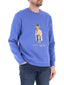 Felpe senza cappuccio Uomo Ralph Lauren - Knit-Sweatshirth - Blu elettrico