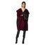 Cappotti Donna Elisabetta Franchi - Cappotto Con Cintura - Bordeaux
