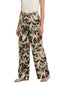 Pantaloni Donna Maria Bellentani - Pantalone Largo Elastico In Vita Tasche Alla Franc - Marrone