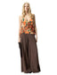 Canotte e top Donna Pinko - Caneto Top Tela Washed - Arancione