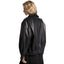 Giacche Donna Michael Kors - Oversized Leather Blouson - Nero
