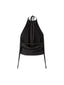 Canotte e top Donna Pinko - Cerea Top Tela Viscosa - Nero