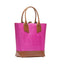 Borse a tracolla Donna N21 - Vertical Shopper Raffia - Fucsia