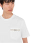 T-shirt Uomo Moschino - T-Shirt Jersey Di Cotone Organico - Bianco