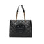 Borse Tote Donna Tory Burch - Chain Tote Black - Nero