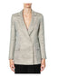 Giacche Donna RUE•8ISQUIT - Doppiopetto Lino Lurex - Grigio
