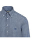 Camicie casual Uomo Etro - Shirt Roma Logo Bd - Azzurro