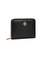 Portafogli Donna Tory Burch - Small Zip Around Wallet Black - Nero