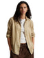 Bluse e camicie Donna Ralph Lauren - Classic Long Sleeve Button Front Shirt - Beige