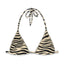 Reggiseni Donna Mc2 Saint Barth - Leah Overlock Lurex Zebra Color 11 - Multicolore