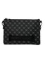 Pochette Unisex Sprayground - Sharks In Paris Wtf Bubbly Black Crossover Clutch - Nero