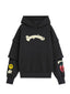 Felpe con cappuccio Unisex Barrow - Hoodie Unisex - Nero