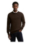 Maglioni Uomo Barbour International - Essential L/Wool Crew Neck - Marrone