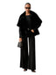 Poncho e mantelle Donna Pinko - New Comodino Cappa Aspen - Nero