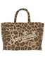 Borse a mano Donna Mc2 Saint Barth - Colette Felt Leopard Midi 18 Emb - Multicolore