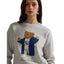 Felpe senza cappuccio Donna Ralph Lauren - Knit-Sweatshirt - Grigio