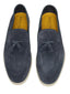 Mocassini Uomo Doucal's - Tassel Moc Vaschetta Visone Notte - Blu